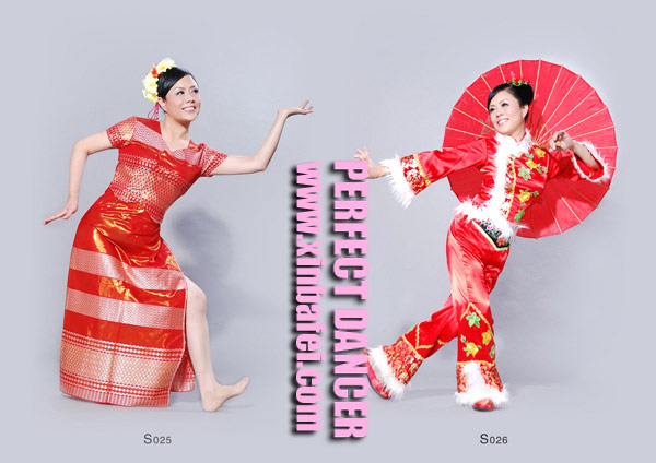 民族舞蹈服裝客片